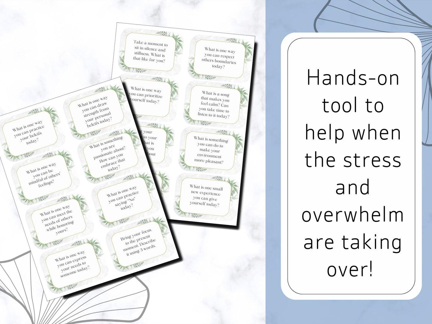 104 Daily Wellness Cards-Digital PDF